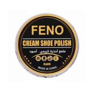 FENO Cream Shoe Polish Black – Leather Nourishing Cream for Rich Color and Shine.