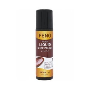 FENO Liquid Shoe Polish Brown – Quick-Dry Polish for Brown Leather Shoes.