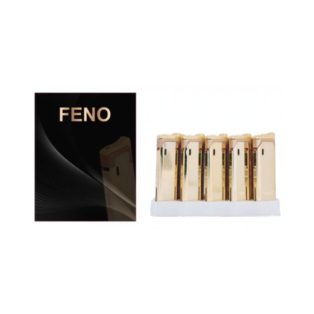 FENO Shiny Get Flame Lighter- Premium-designed lighters crafted with elegant finishes.