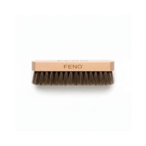 FENO Horse Hair Shoe Brush – Premium Polishing Brush for Leather Shoes.